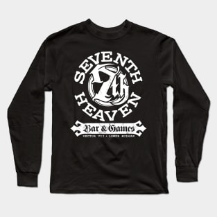 Seventh Heaven • Bar & Games (White) Long Sleeve T-Shirt